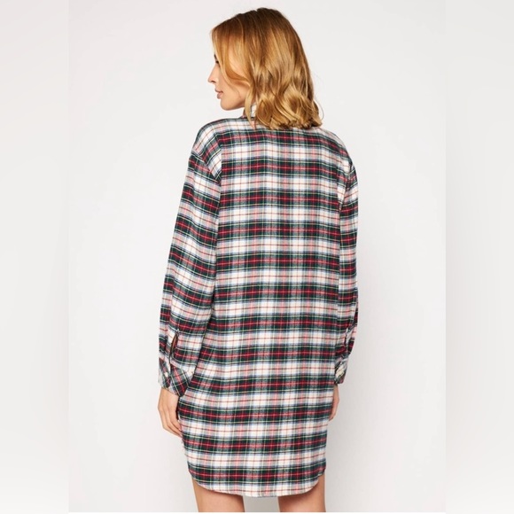 Ralph Lauren Plaid Sleep Shirt - Picture 3 of 6